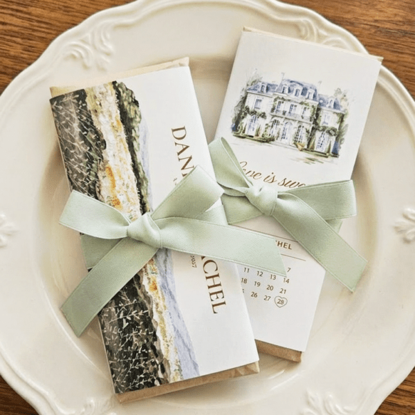 Rustic Wedding Favors,  Personalized Wedding Favors, Chocolate Wedding Favor | Hershey Chocolate Bar RU-1
