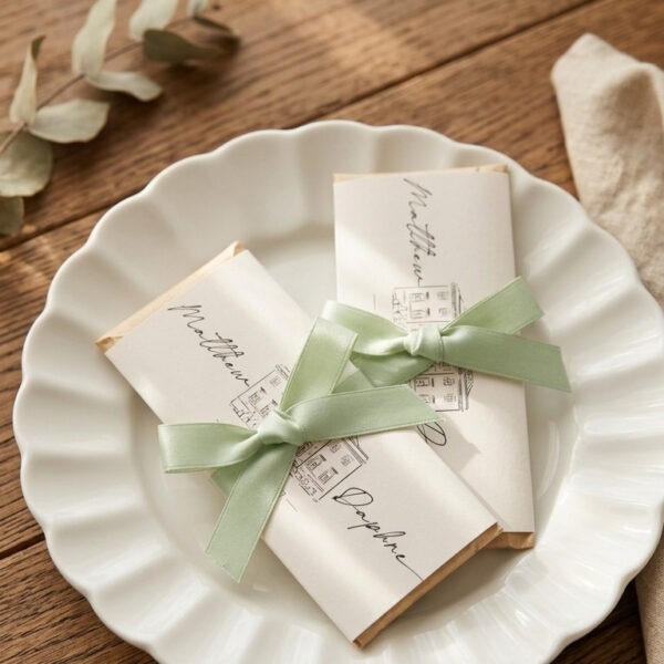 Personalized Wedding favors, Hand Drawn Wedding Favors, Unique Wedding Favors, Wedding Venue Illustration | Hershey Chocolate Bar V-3