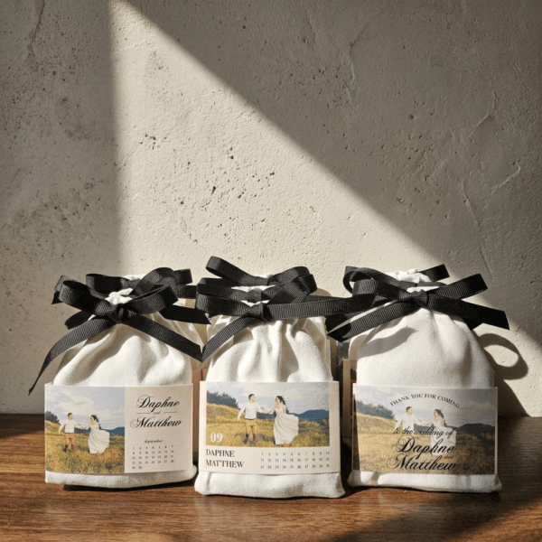 Photo Wedding Favors, CustomWedding Favors, Unique Wedding Favor, Black and White| Buttery Palmiers- P2